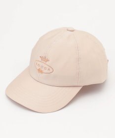 TOCCA 【UV90%以上カット・吸水速乾・接触冷感・抗菌防臭・洗える・サイズ調整可・リボン取り外し可】LOGO RIBBON CAP キャップ