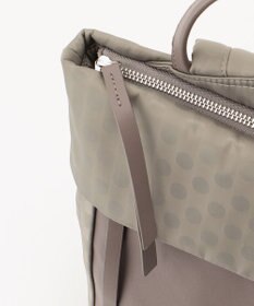 Y'SACCS はっ水ドットジャカード リサイクルレザーコンビ リュック