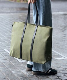 ACE BAGS & LUGGAGE UNTRACK PARK/TC コットン 横型トートバッグ L 60063 アントラック