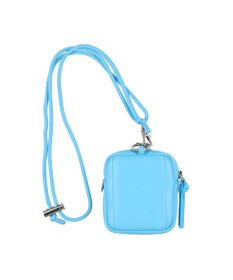 UNBILLION ペルケ perche / 蛍光レザーストラップ付き・チャームポーチショルダー