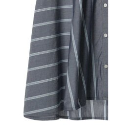 AMERICAN HOLIC 接触冷感フレンチスリーブ切り替えフレアブラウス