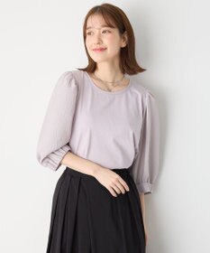 ANY 布帛コンビプルオーバー