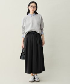 ANY L ダンボールバックリブプルオーバー