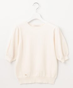 Feroux 【接触冷感・UVカット・洗える】クルーネックハーフスリーブ プルオーバー