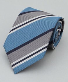 GOTAIRIKU 日本縫製/オリジナル柄【Fermo Fossati】ネクタイ_レジメンタル