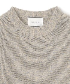 BEIGE， MARANA / モヘア混ミックスドルマンニット