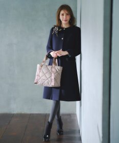 TOCCA 【撥水・A4サイズ対応】TRACE PAVE QUILT TOTE キルトバッグ