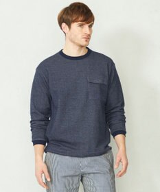 JOSEPH ABBOUD MOUNTAIN 【SPACE／UNISEX】オーガニックコットン使用 ヴィンテージインレー Ｔシャツ