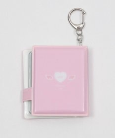 WEGO 【痛バ＆推し活グッズ】リボンハートIDフォトアルバムキーホルダー