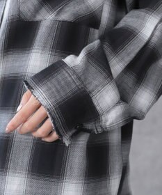 WEGO チェックBIGシャツ