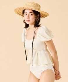 San-ai Resort（三愛水着楽園） 【SALE】パフスリーブビキニ　9M　【San-ai Resort（サンアイリゾート）】