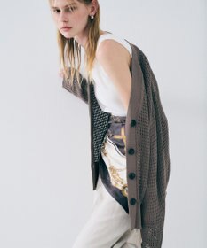 uncrave チェーン シルクスカーフ