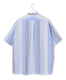 J.PRESS YORK STREET 【UNISEX】マルチストライプバンドカラー シャツ