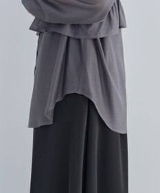 Green Parks ＳＥＴ２点フリルビスチェ＋シャツチュニック