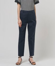 J.PRESS LADIES 【セットアップ対応・洗える・撥水】コットンFITTY テーパード パンツ
