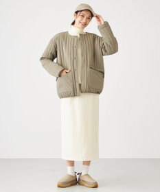 SHARE PARK LADIES フラップポケットタイトスカート