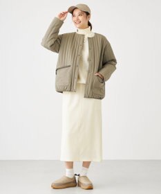 SHARE PARK LADIES フラップポケットタイトスカート