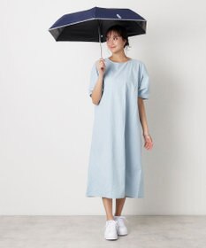 MOONBAT 【WEB限定】 POLO RALPH LAUREN（ポロ ラルフローレン） 晴雨兼用日傘 ワンポイントポロベア プリント 折りたたみ傘 ポーチタイプ 1級遮光/遮熱/遮光