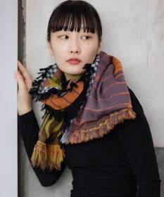 POLS Breeze モヒカンウールストール