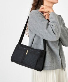 LeSportsac 【日本限定】DELUXE SHOULDER SATCHEL/パフィーブロッサムズ