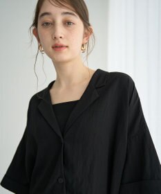 YECCA VECCA 【接触冷感】クロップドデザインジャケット②