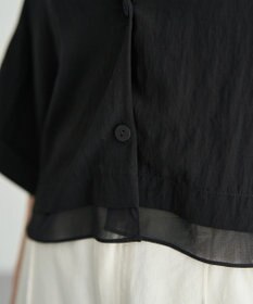 YECCA VECCA 【接触冷感】クロップドデザインジャケット②