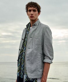 JOSEPH ABBOUD 【JAPANファブリック/軽量】ドライワッシャー ブルゾン