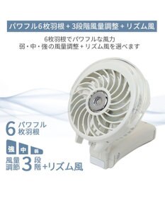 PET PARADISE 〔2024年モデル〕 ミスト ハンディファン ホワイト