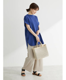 Green Parks 汗じみ防止Ｗカフスフレンチチュニック