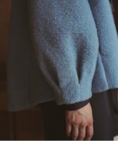 #Newans 【洗濯機可能】バックフレアショートコート