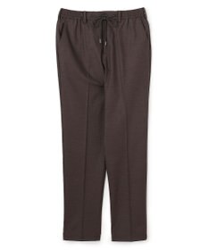 JOSEPH HOMME 新素材【ストレッチ/ウエストゴム仕様】ウール混キャリーマンストレッチ ドロスト付ストレートパンツ / HOVE