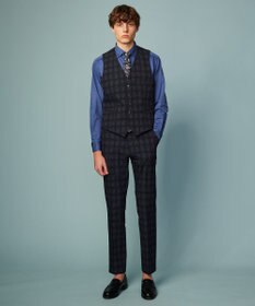 JOSEPH ABBOUD 【ストレッチ・洗える・軽量・防しわ・速乾・エコ撥水】ライトウェーブ ベスト