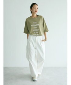 CRAFT STANDARD BOUTIQUE シルケット天竺　ロゴＰＴ　ＢＩＧ　Ｔｅｅ　Ｓ／Ｓ