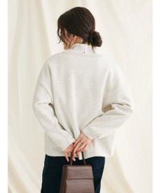 CRAFT STANDARD BOUTIQUE 裏起毛リングドットカーディガン