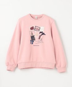 組曲 KIDS 【150-160cm】ロンドンスタンプ トレーナー