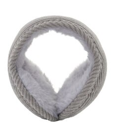 MOONBAT FURLA(フルラ) コーデュロイ×ファー バックアームイヤマフ