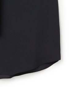ICB L 【新色追加】BackSatinAmunzen 5分袖配色ボウタイブラウス