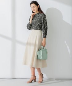 組曲 【5色展開・後ろゴム仕様】カラータフタ スカート