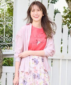 ANY SIS 【美人百花7月号掲載】ライトシアー シャツ