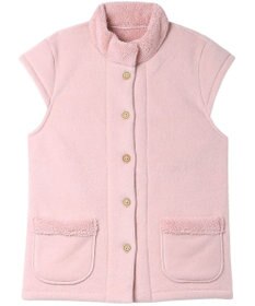 Wing ベスト フリース素材 あったか 冬 3分袖 レディース EX2071 ウイング／ワコール