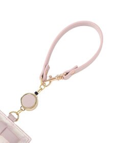 Maison de FLEUR リール付きフラワーガーデン柄パスケース