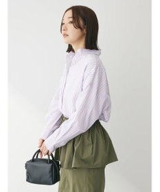 Green Parks イージーケア　ドビーストライプシャツ