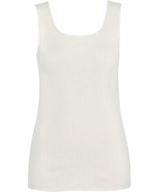 Wing インナー オーガニックコットン100％(身生地) ブラがひびきにくい 【綿の贅沢 オーガニック リブタイプ】 ノースリーブ タンクトップ EL1161 ウイング／ワコール