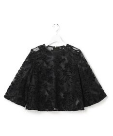 23区 【GOLD LABEL】フロッキーエンブロイダリー ブラウス