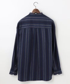 JOSEPH ABBOUD MOUNTAIN 【SPACE／UNISEX】JCヘリンボンワイドストライプ シャツ