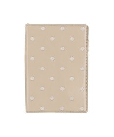 UNBILLION ペルケ perche / ドット刺繍A5手帳カバー