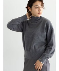 Te chichi 【宮本茉由着用】ハイネックフェザーニット