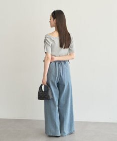 earth music&ecology スタッズキルトバッグ