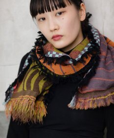 POLS Breeze モヒカンウールストール