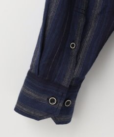 JOSEPH ABBOUD MOUNTAIN 【SPACE／UNISEX】JCヘリンボンワイドストライプ シャツ